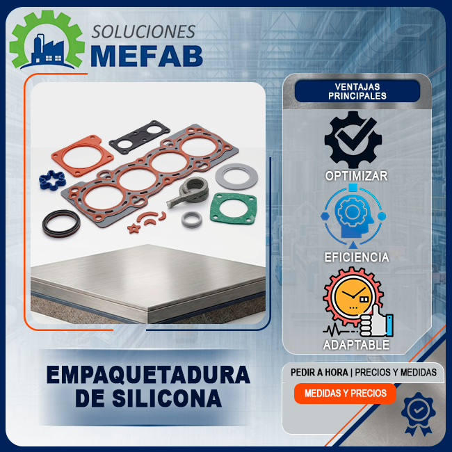 empaquetadura de silicona