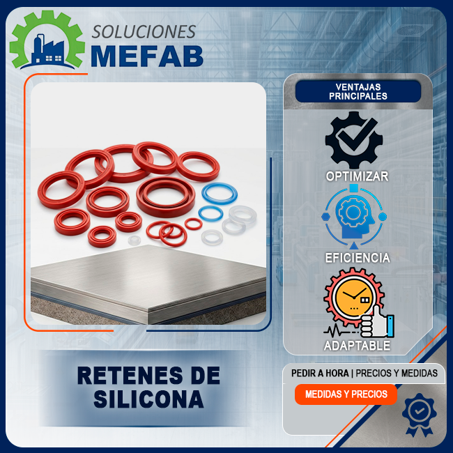 retenes de silicona